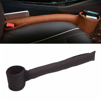 Car Seat Gap Leak-Proof Plugs Debris Storage Bag, Black Principal Driver, Black Co-pilot, Brown Principal Driver, Brown Co-pilot, Beige Principal Driver, Beige Co-pilot, Gray Principal Driver, Gray Co-pilot, Dark Brown Principal Driver