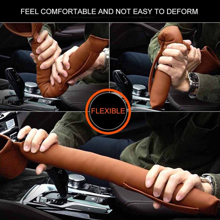 Car Seat Gap Leak-Proof Plugs Debris Storage Bag, Black Principal Driver, Black Co-pilot, Brown Principal Driver, Brown Co-pilot, Beige Principal Driver, Beige Co-pilot, Gray Principal Driver, Gray Co-pilot, Dark Brown Principal Driver