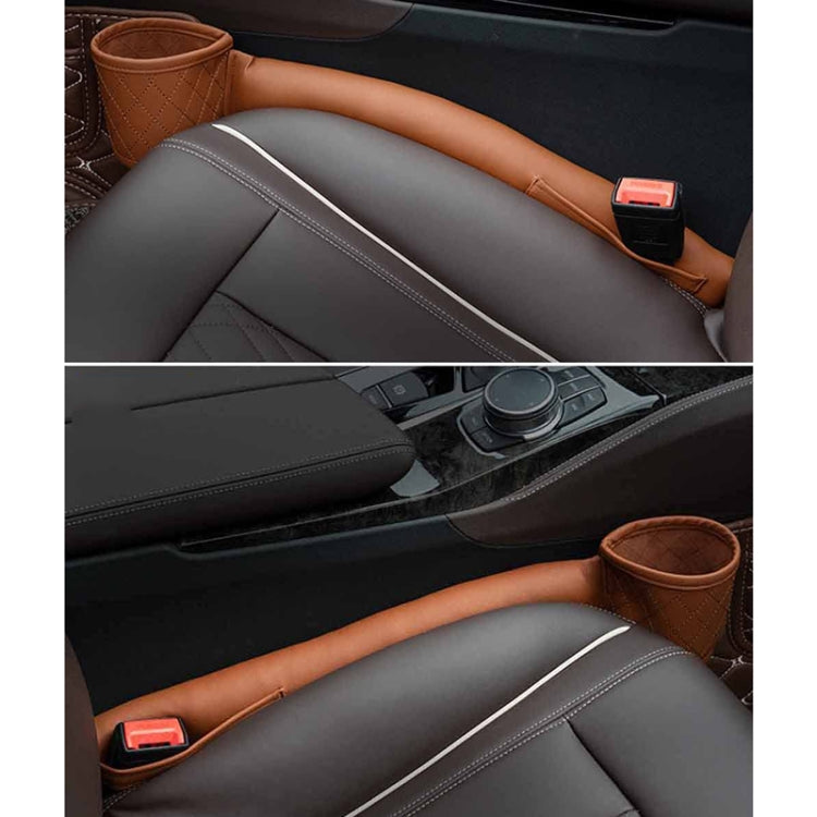 Car Seat Gap Leak-Proof Plugs Debris Storage Bag, Black Principal Driver, Black Co-pilot, Brown Principal Driver, Brown Co-pilot, Beige Principal Driver, Beige Co-pilot, Gray Principal Driver, Gray Co-pilot, Dark Brown Principal Driver