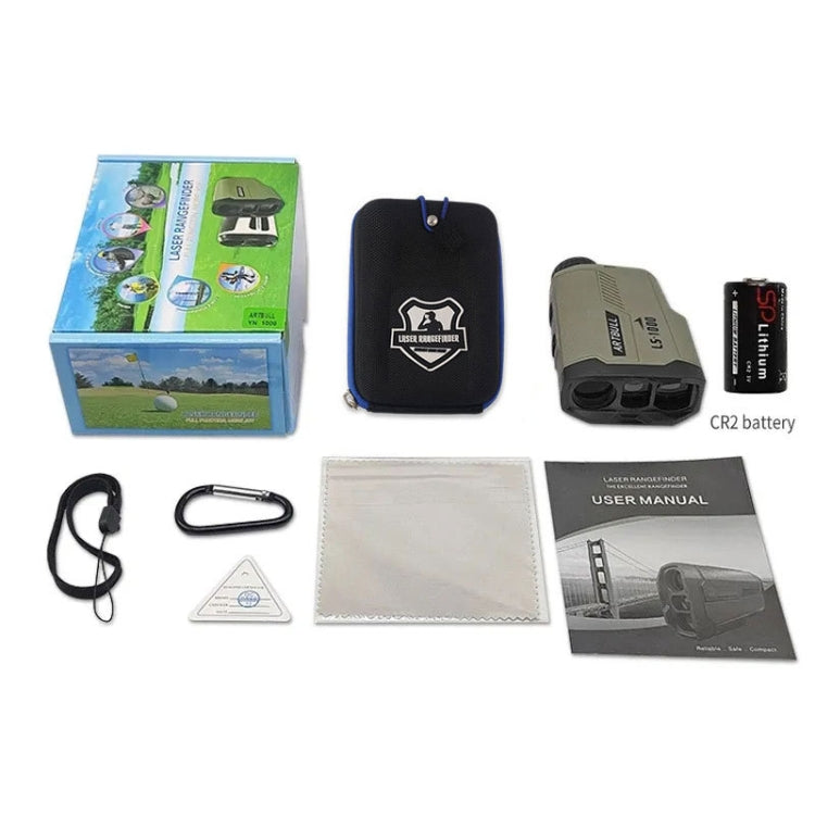 ARBULL LS-1000 Golf Rangefinder Outdoor Altimeter Goniometer Telescope, LS-1000