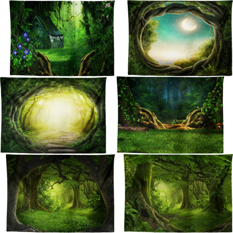 Dream Forest Series Party Banquet Decoration Tapestry Photography Background Cloth, 100x75cm, 150x100cm, 150x130cm, 150x200cm
