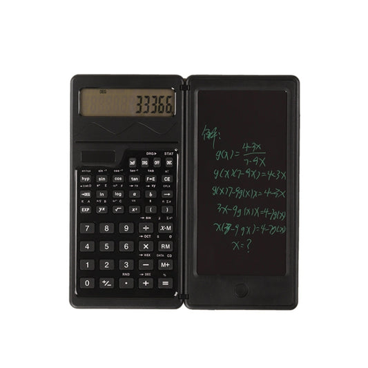 Solar Function Calculator Handwriting Pad 10 Digits Display Portable Handwriting Board, Solar Function Calculator