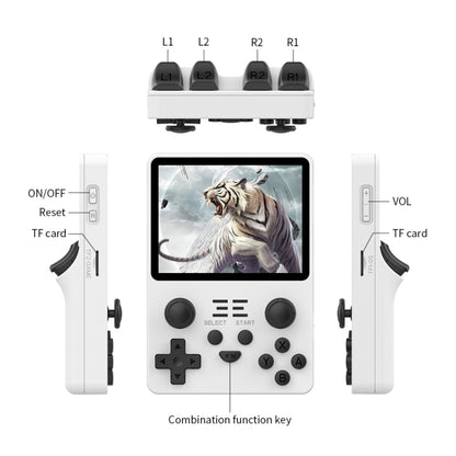 POWKIDDY RGB20S  3.5-Inch IPS Screen Retro Open Source Handheld Game Console, 16GB Without Game, 16GB+32GB, 16GB+64GB, 16GB+128GB, 16GB+256GB