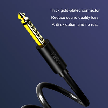 JINGHUA 6.5mm Audio Cable Male to Male Microphone Instrument Tuning Cable, 0.5m, 1.5m, 3m, 5m, 10m