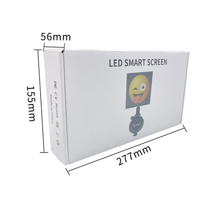 LED Dynamic Emoticon Car Display Screen 5V USB Interface, USB Interface