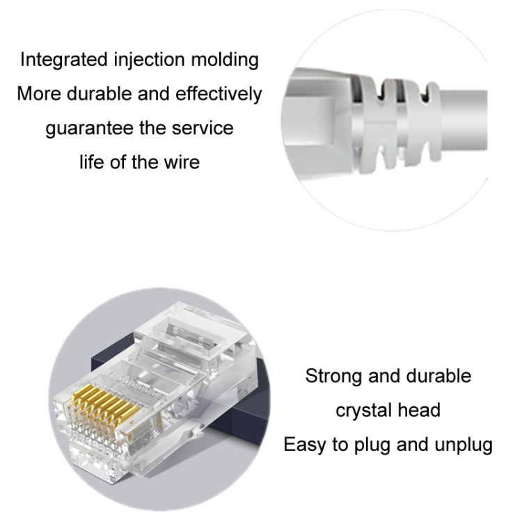 JINGHUA Cat5e Set-Top Box Router Computer Engineering Network Cable, 1m, 1.5m, 2m, 3m, 5m, 10m, 15m, 20m