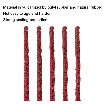 5pcs /Pack Long Car Fast Tire Patch Adhesive Strips Motorcycle Bike Adhesive Strip Tire Repair Tools, 10sets Long