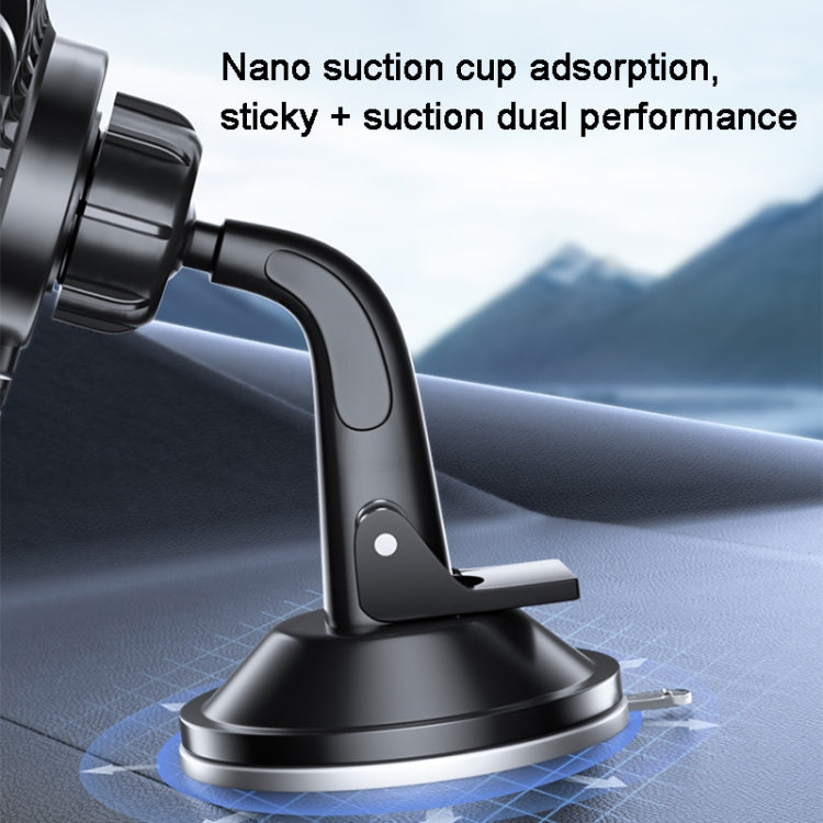 SUITU  12V/24V Mini Car Fan USB Charging Single Head Fan 360 Degree Cooling Fan, Suction Cup Model, Seat Back Model