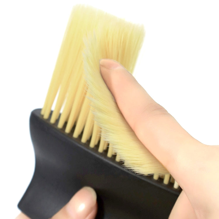 Car Air Conditioning Outlet Cleaning Brush Ultra-Soft Auto Interior Detail Brus, Black, Yellow