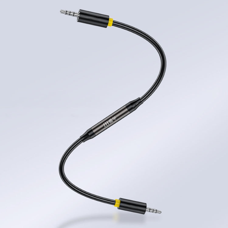 JINGHUA 3.5mm Cable Audio Conversion Microphone Two-way Transcriber, 1m