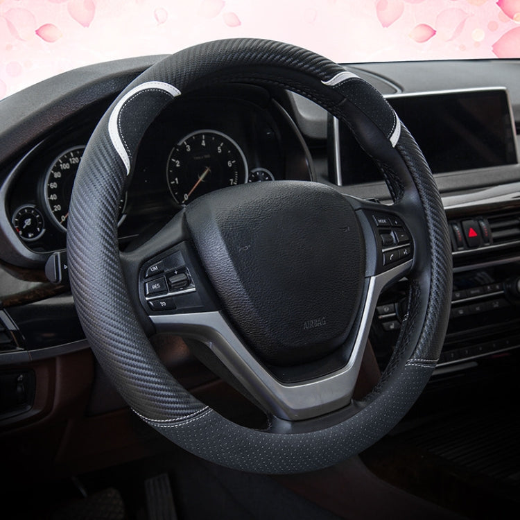 38cm Cute Rabbit Women Cartoon Car Steering Wheel Cover, Round Black Pink, Round Black, Round Black Red, Round Black Rose Red, Round Black Boffee, D  Type Black Pink, D Type Black, D Type Black Red, D Type Black Rose Red, D Type Black Coffee