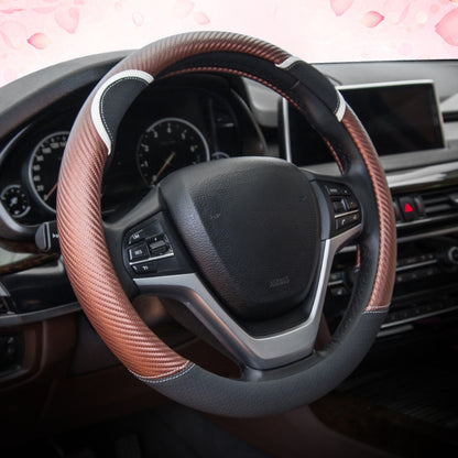 38cm Cute Rabbit Women Cartoon Car Steering Wheel Cover, Round Black Pink, Round Black, Round Black Red, Round Black Rose Red, Round Black Boffee, D  Type Black Pink, D Type Black, D Type Black Red, D Type Black Rose Red, D Type Black Coffee