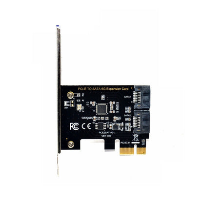 PCE2SAT-A01 PCI-E 1X To SATA3.0 Expansion Card 6 Gbps Transfer Card, PCE2SAT-A01