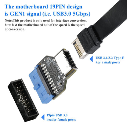 USB 3.0 19PIN Header to Type-E Front A-Key Interface Extend USB Ports to PC, USB 3.0 19PIN   Outward, USB 3.0 19PIN   Up-high, USB 3.0 19PIN   Upward