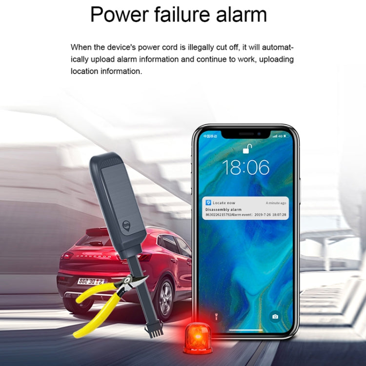 SEEWORLD Car Smart GPS Locator Vehicle Positioning Anti-Theft Device, Southeast Asia 4G, European Version, Latin American Version