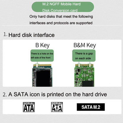 NGFF M.2 Bkey SATA Hard Disk SSD To USB3.1 Type-C / USB-C Expansion Card Conversion Board, SSD To USB3.1