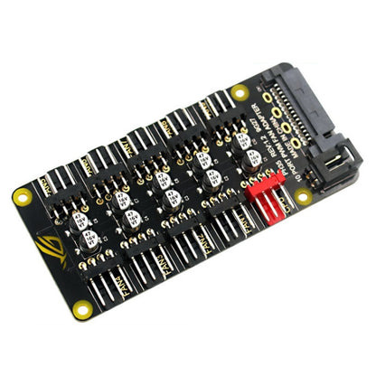 PWM Fan Hub Desktop Computer CPU Fan Expander Supports 3Pin&4Pin, PH35