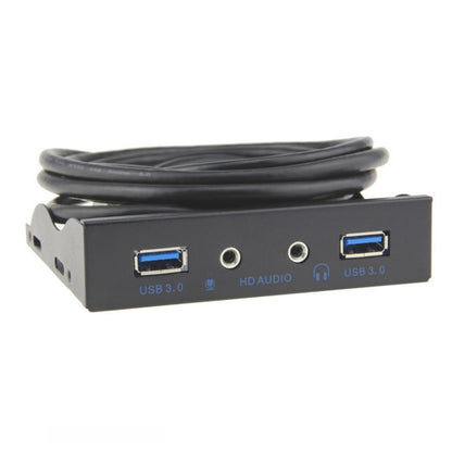 3.5-Inch  2 USB 3.0+HD AUDIO Port Desktop PC Floppy Drive Front Panel, 2 USB 3.0+HD AUDIO Silver White, 2 USB 3.0+HD AUDIO Black