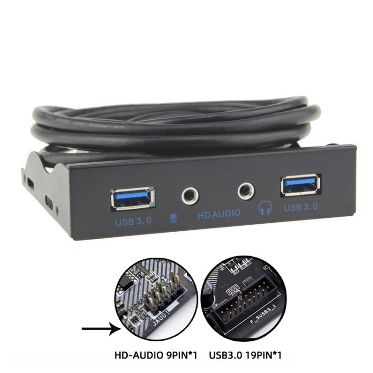 3.5-Inch  2 USB 3.0+HD AUDIO Port Desktop PC Floppy Drive Front Panel, 2 USB 3.0+HD AUDIO Silver White, 2 USB 3.0+HD AUDIO Black