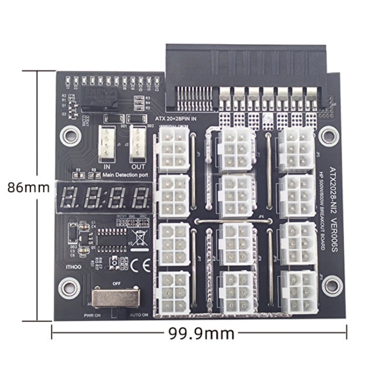 2200W To 6P Graphics Card Power Board For HP Server Power Supply, ATX2028-N01
