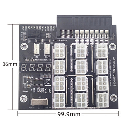2200W To 6P Graphics Card Power Board For HP Server Power Supply, ATX2028-N01