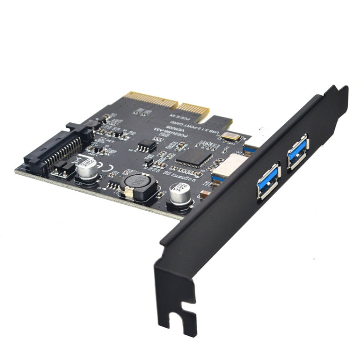 USB3.2 Expansion Card GEN2 Type-A Port ASMedia ASM3142 Transfer 10Gbps, PCE2USB-A32