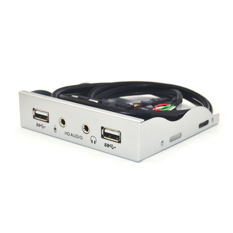3.5-Inch  2 USB 2.0+HD AUDIO Port Desktop PC Case Floppy Drive Front Panel, 2 USB 2.0+HD AUDIO Black, 2 USB 2.0+HD AUDIO Silver White