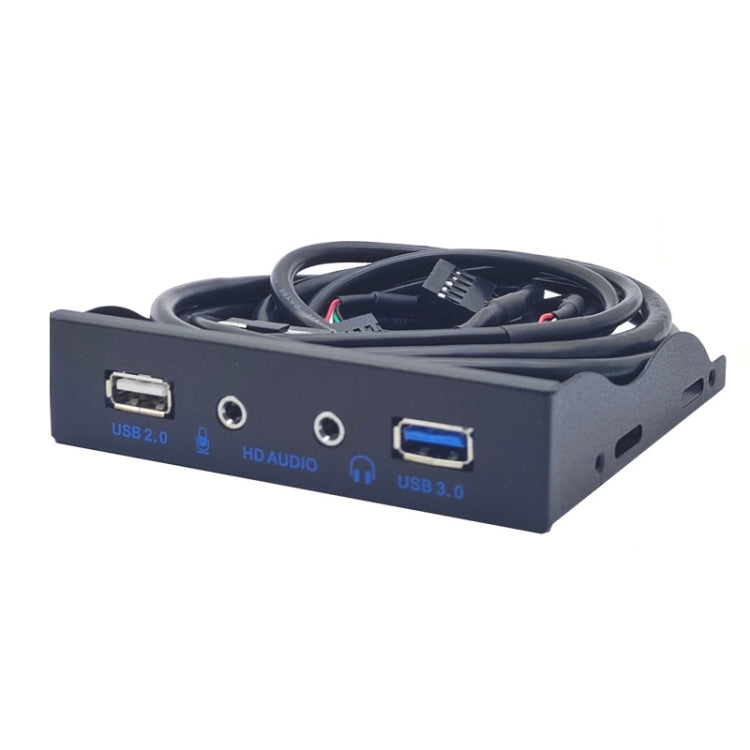 3.5-Inch  USB 2.0+USB 3.0+HD AUDIO Port Desktop PC Case Floppy Drive Front Panel, USB 2.0+USB 3.0+HD AUDIO
