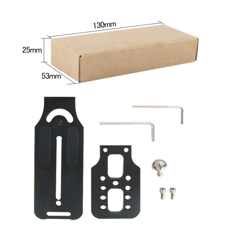 BEXIN  L130-50 Camera Quick Release Plate L-shaped Vertical Board, L130-50