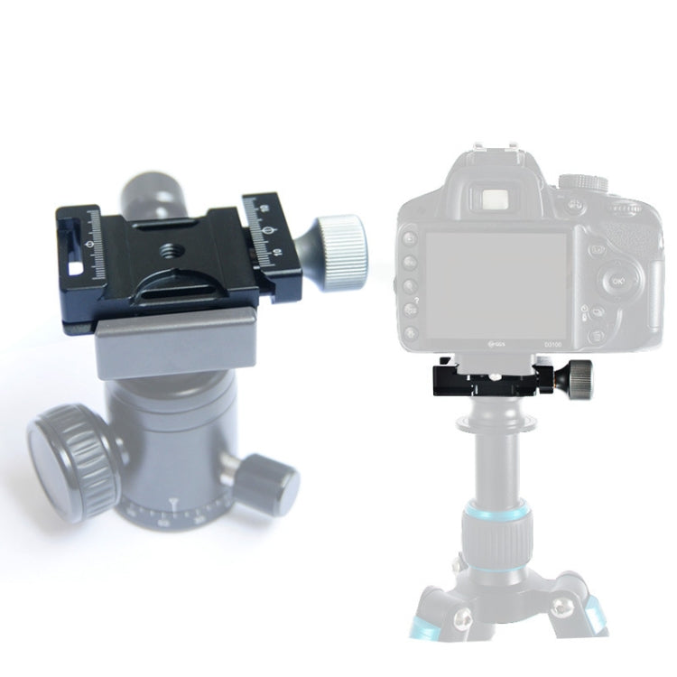 BEXIN QJ-05 Camera Shoulder Strap Clamp Quick Release Plate Clamp Ball Head Adapter, QJ-05