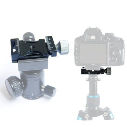 BEXIN QJ-05 Camera Shoulder Strap Clamp Quick Release Plate Clamp Ball Head Adapter, QJ-05
