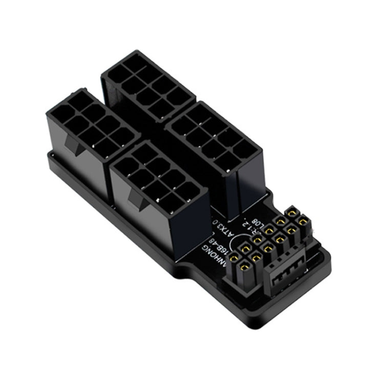 ATX3.0 12VHPWR 12+4P 600W 180 Degree Power Steering Connector, A Model, B Model