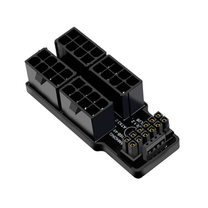 ATX3.0 12VHPWR 12+4P 600W 180 Degree Power Steering Connector, A Model, B Model