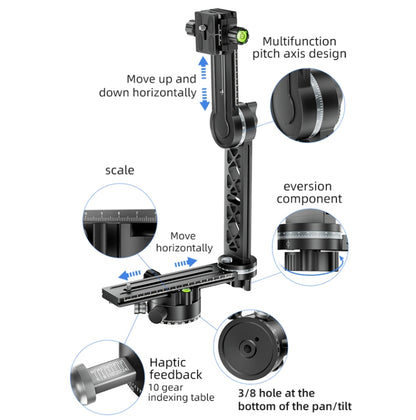BEXIN  GH-720A Tripod Head  720 Degree Rotating Panorama Head, GH-720A