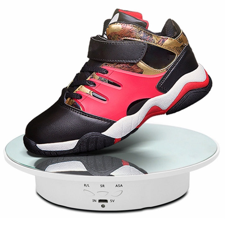 20cm Remote Control Electric Turntable Live Shooting Rotating Display Stand