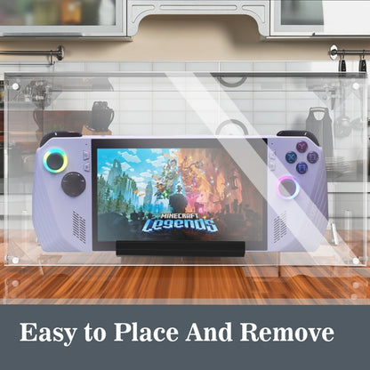 For ASUS ROG Ally Game Console Acrylic Dust Cover Transparent Protective Case, Acrylic Dust Cover