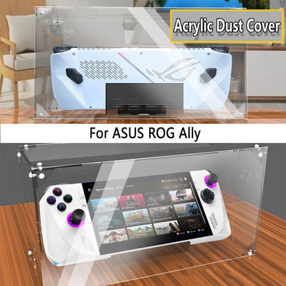 For ASUS ROG Ally Game Console Acrylic Dust Cover Transparent Protective Case, Acrylic Dust Cover