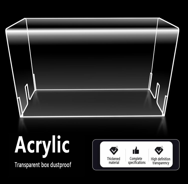 For ASUS ROG Ally Game Console Acrylic Dust Cover Transparent Protective Case, Acrylic Dust Cover