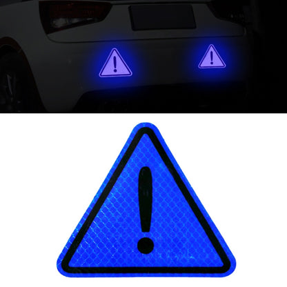 Car Tail Triangle Reflective Stickers Safety Warning Danger Signs Car Stickers