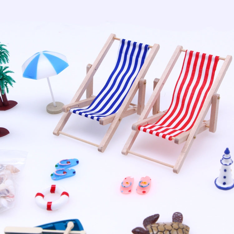 Mini Beach Set Miniature Model Ornament Summer Ocean Simulation Scene Photo Decoration Props, A Style, B Style