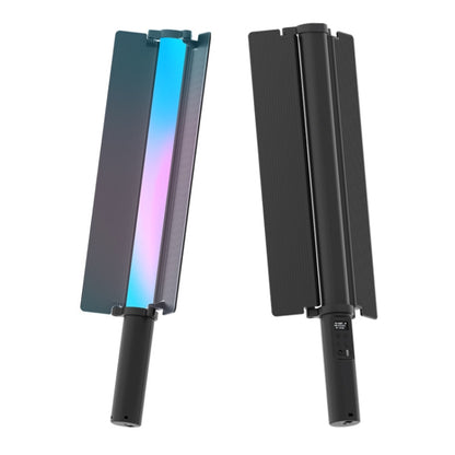 24W 72 LEDs Handheld Full-color RGB Stick Light Photography Light with Barndoor, LP600