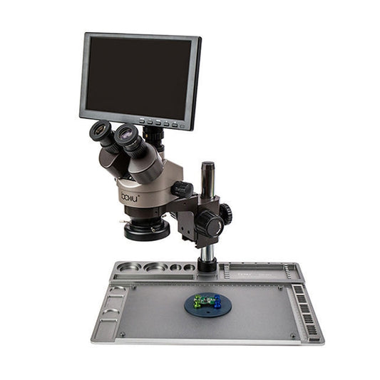 BAKU BA-011 Binomial Electronic Microscope Jewelry Appraisal Mobile Phone Repair With PCB Patch Repair Platform, BA-011 220V, BA-011 110V