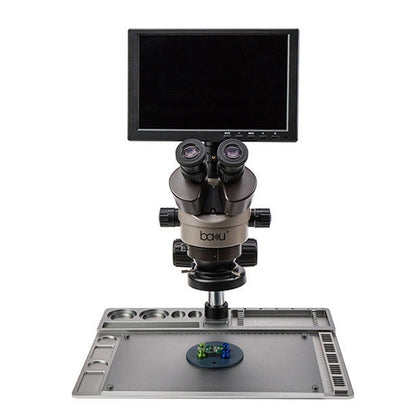 BAKU BA-011 Binomial Electronic Microscope Jewelry Appraisal Mobile Phone Repair With PCB Patch Repair Platform, BA-011 220V, BA-011 110V