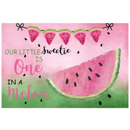 80x120cm Fruit Watermelon Birthday Party Backdrop Photography Decorative Background Props