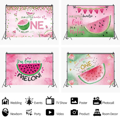80x120cm Fruit Watermelon Birthday Party Backdrop Photography Decorative Background Props