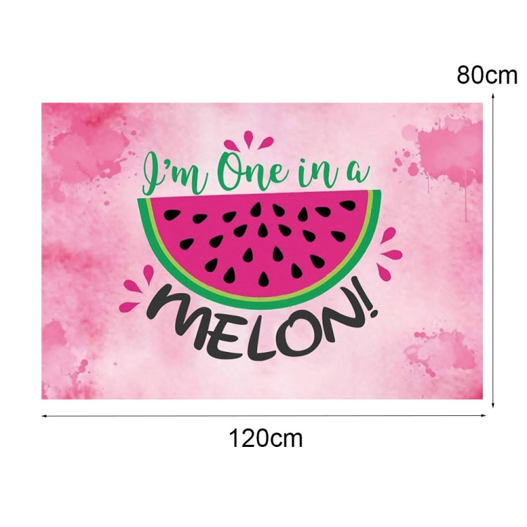 80x120cm Fruit Watermelon Birthday Party Backdrop Photography Decorative Background Props