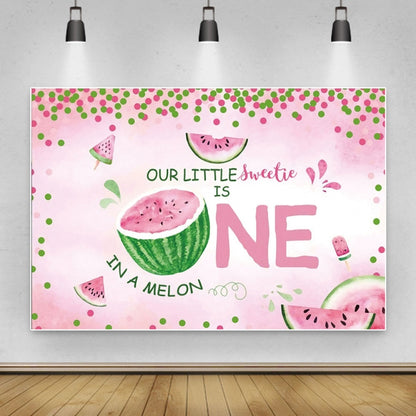 80x120cm Fruit Watermelon Birthday Party Backdrop Photography Decorative Background Props