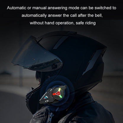 KUQIBAO Motorcycle Helmet Built-in Waterproof Bluetooth-compatible Earphone
