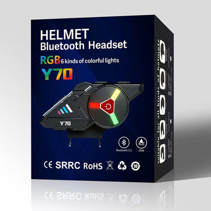 KUQIBAO Motorcycle Helmet Built-in Waterproof Bluetooth-compatible Earphone