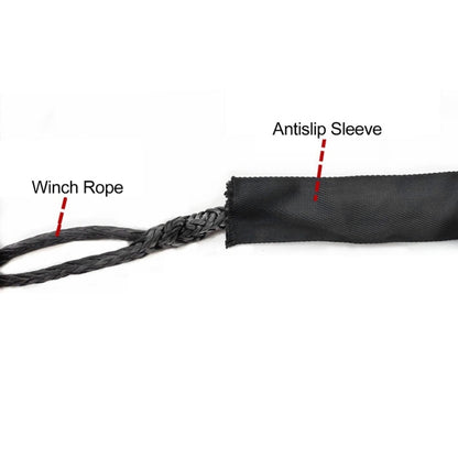 Off-road Rescue Trailer Electric Winch Rope Sheath, 3cm x 1m, 5cm x 1m, 5cm x 2m